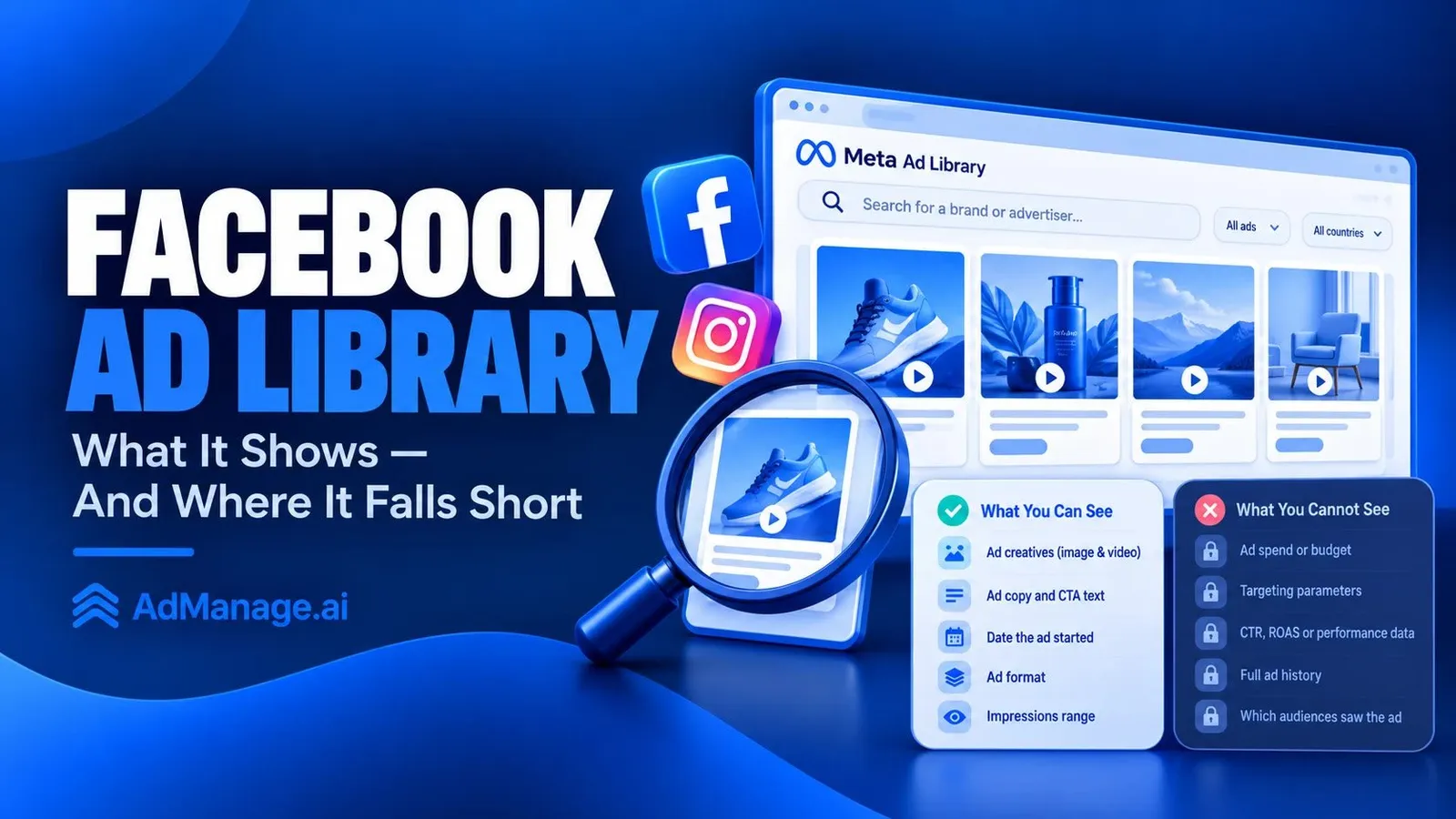 The Facebook Ad Library Tool: What It Actually Shows (And Where It Falls Short)